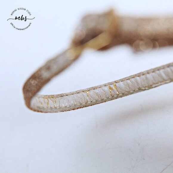 EUC Stuart Weitzman Nudist Glitter Heels in Gold Women 6.5 - Picture 13 of 13